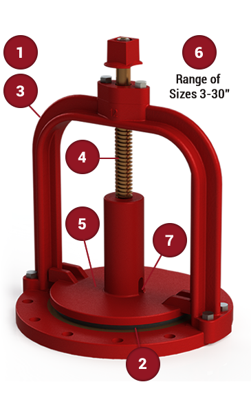 Epoxy Coated Cast Iron Mud Valves