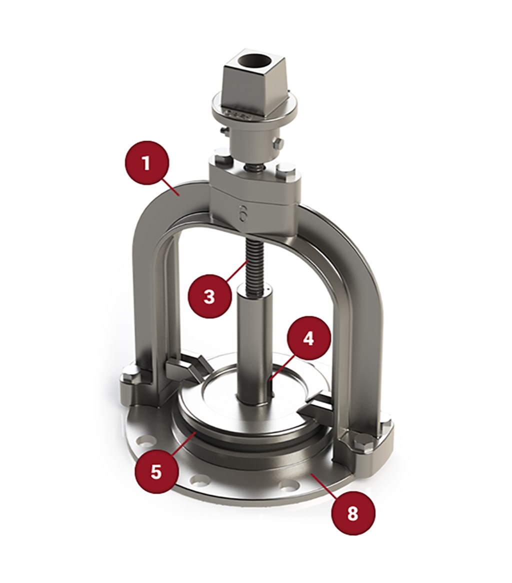 Stainless Steel Mud Valve - Numbers Mud Valves Construction