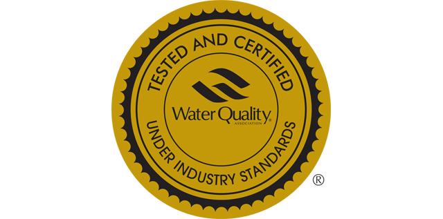 Water Quality Association Gold Seal Certificate